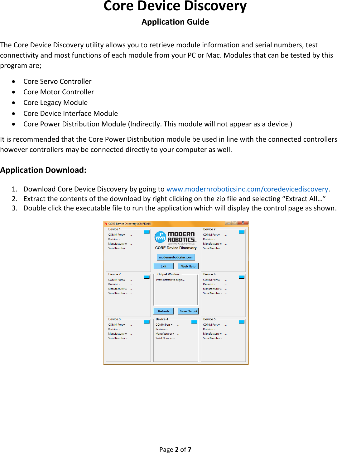 Page 2 of 7 - Core Device Discovery User Guide