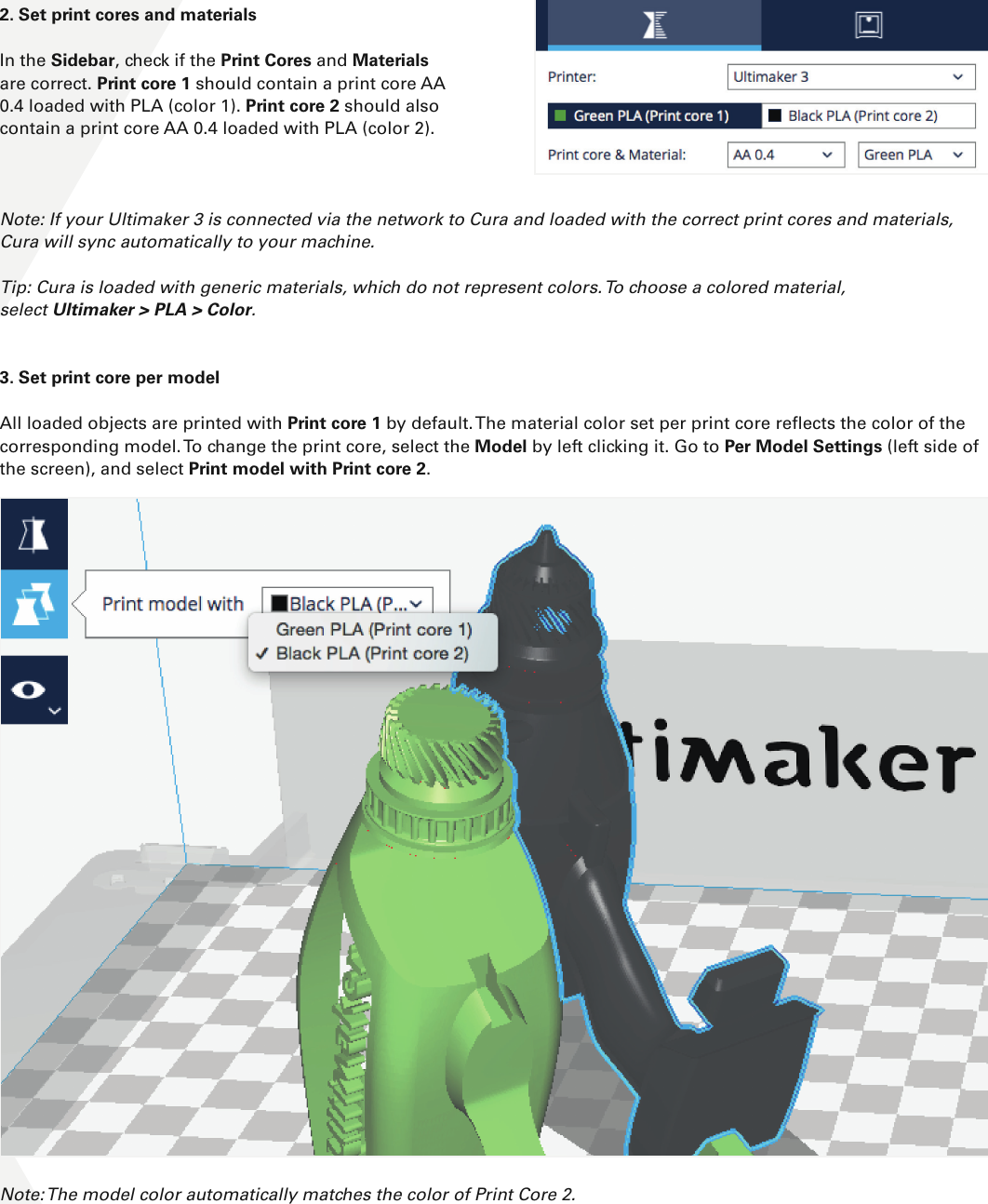 Page 2 of 4 - Cura Print Guide - Printing With Two Colors V1.4