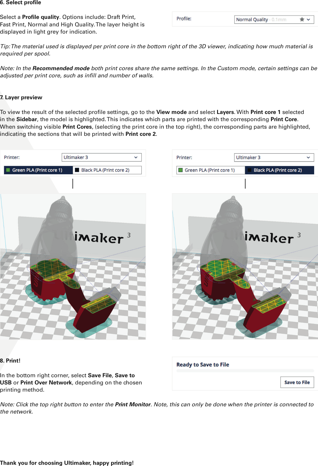 Page 4 of 4 - Cura Print Guide - Printing With Two Colors V1.4