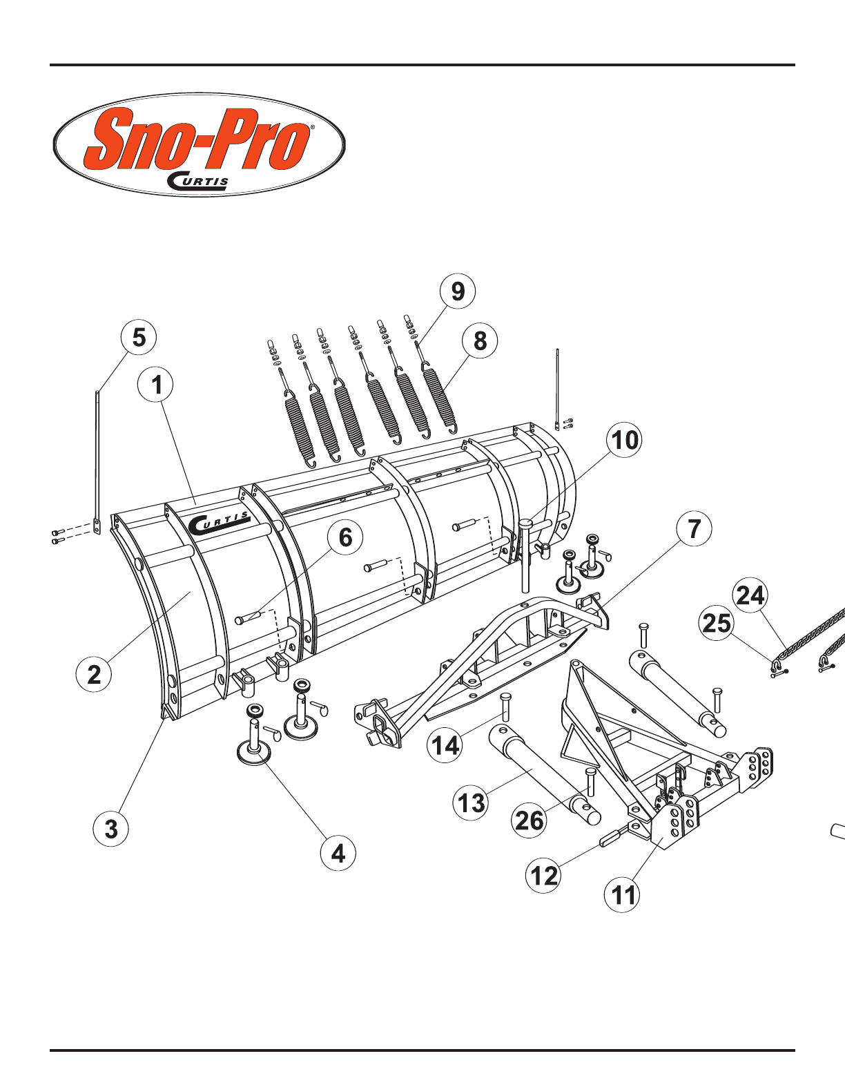 175 Curtis Parts List 2008