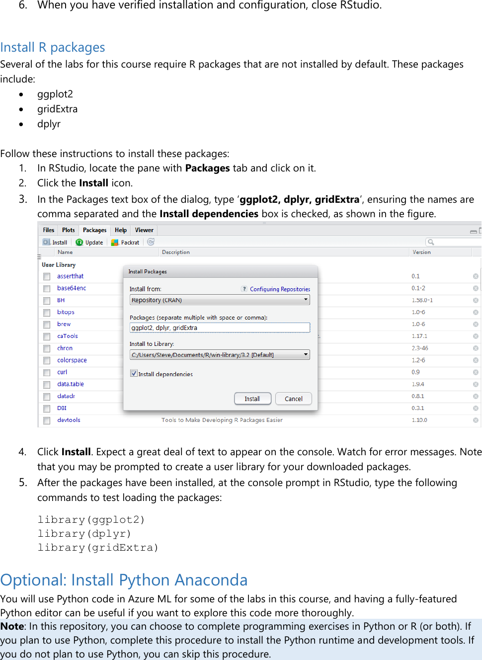Page 5 of 7 - Microsoft Learning Experiences DAT203.2x-Setup-Guide