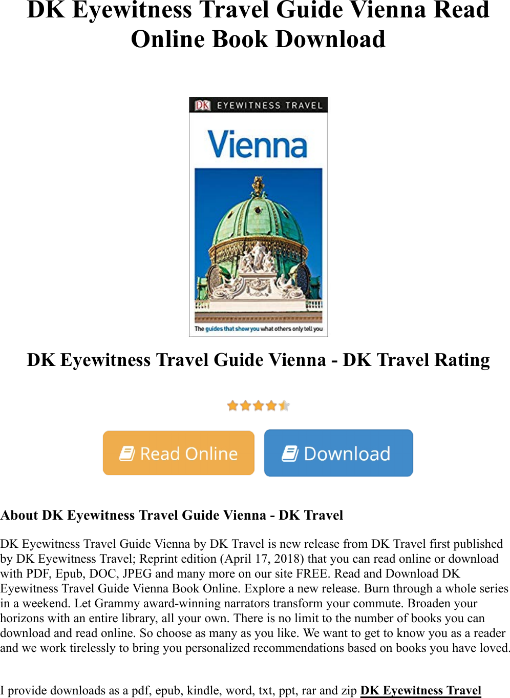 Page 1 of 2 - DK Eyewitness Travel Guide Vienna - Read Online Book  DK-Eyewitness-Travel-Guide-Vienna