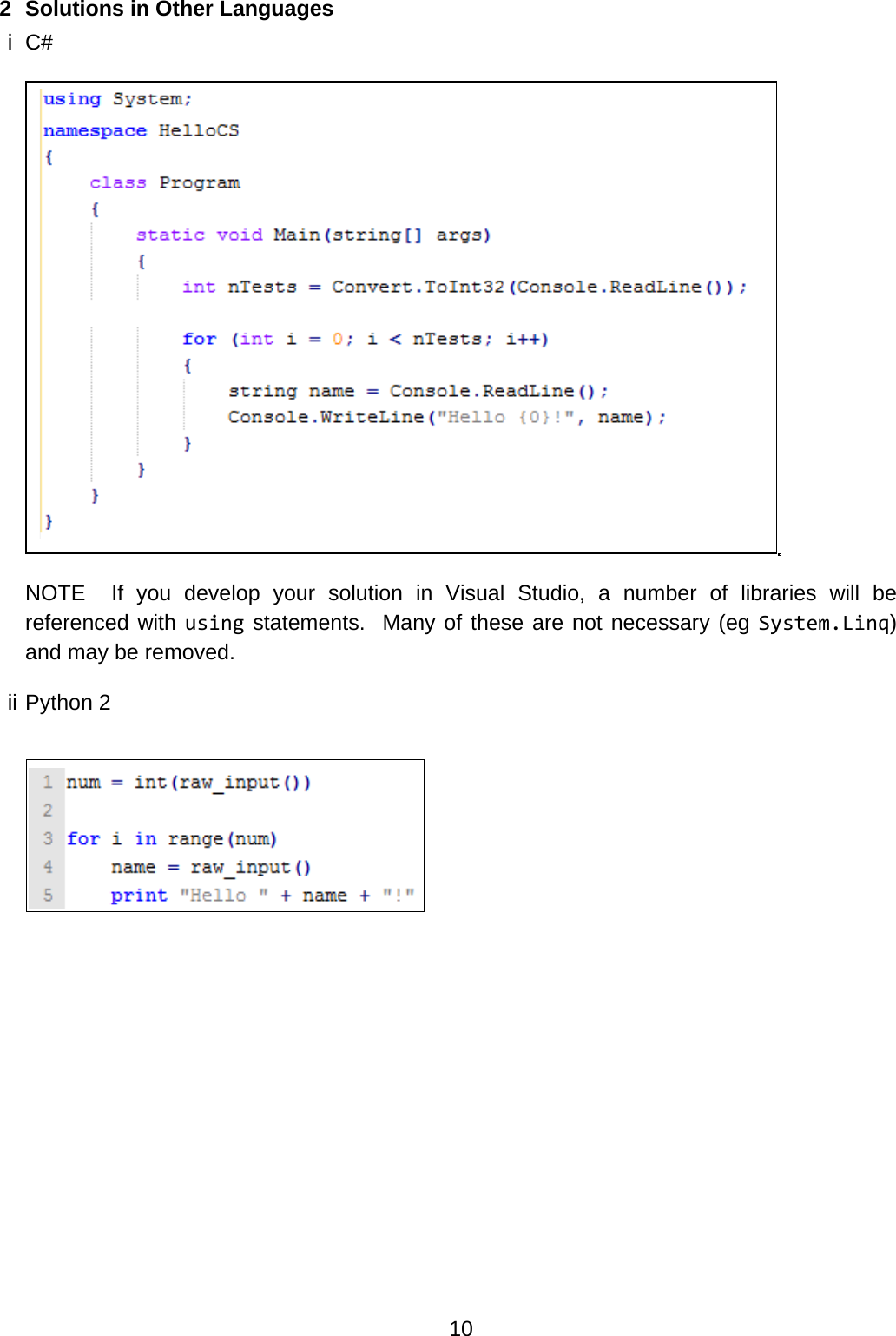 Page 10 of 10 - DOMjudge Manual