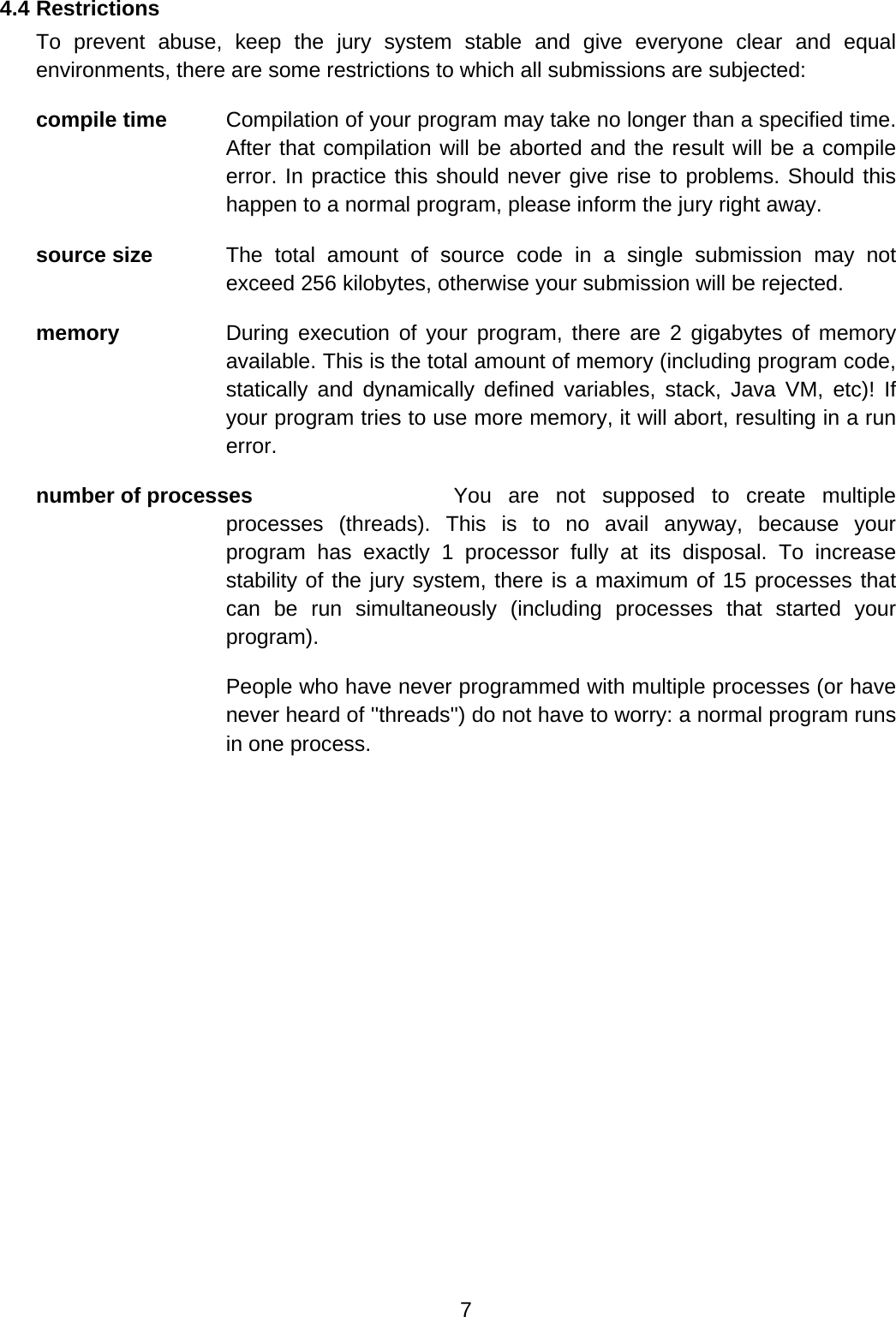 Page 7 of 10 - DOMjudge Manual