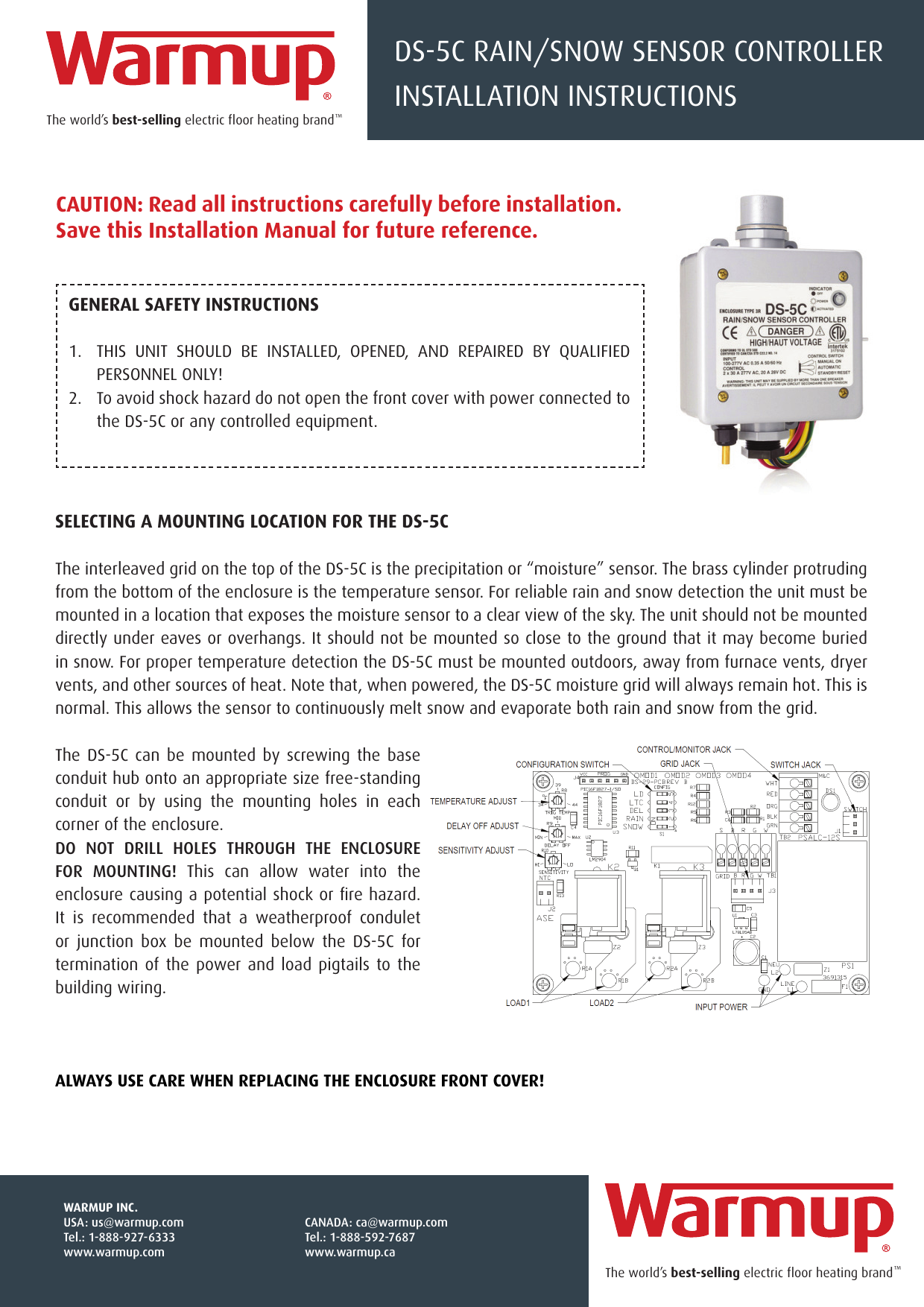 Page 1 of 6 - DS5C-instruction-manual