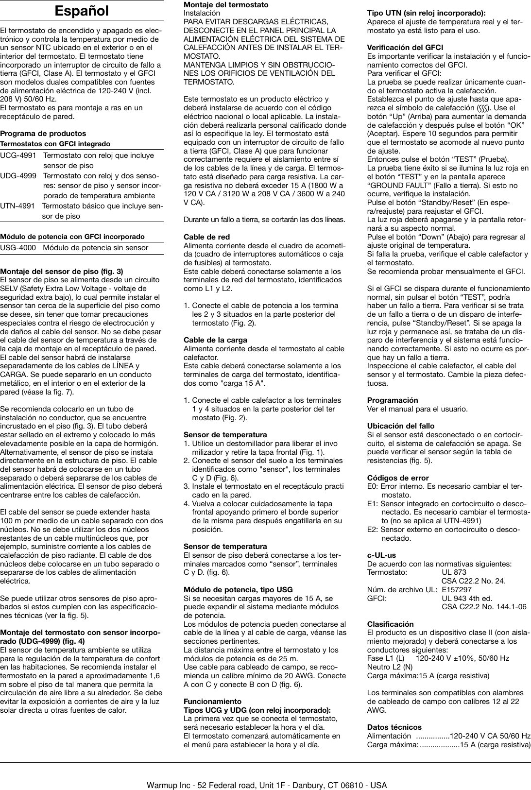 Page 3 of 4 - 57609 DUALUDG4999-installationmanual-Warmup