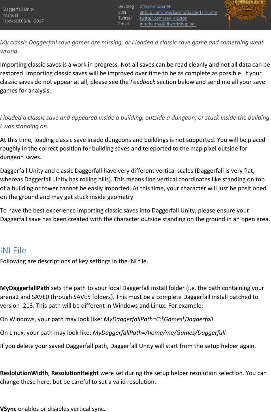 Page 4 of 6 - Daggerfall Unity Manual