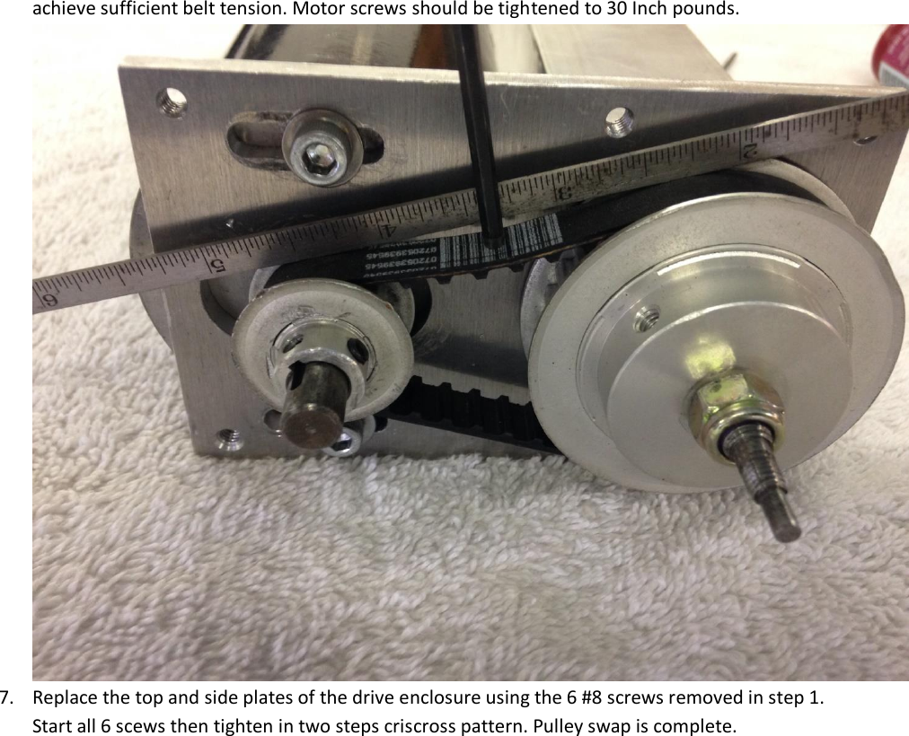 Page 6 of 6 - Dart+Linear+Actuator+pulley+swap+instructions