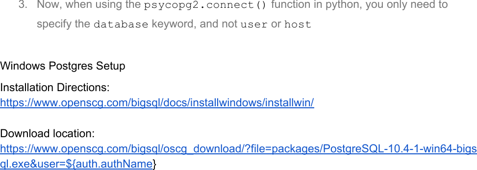 Page 3 of 4 - Data Analytics Tool Setup Instructions