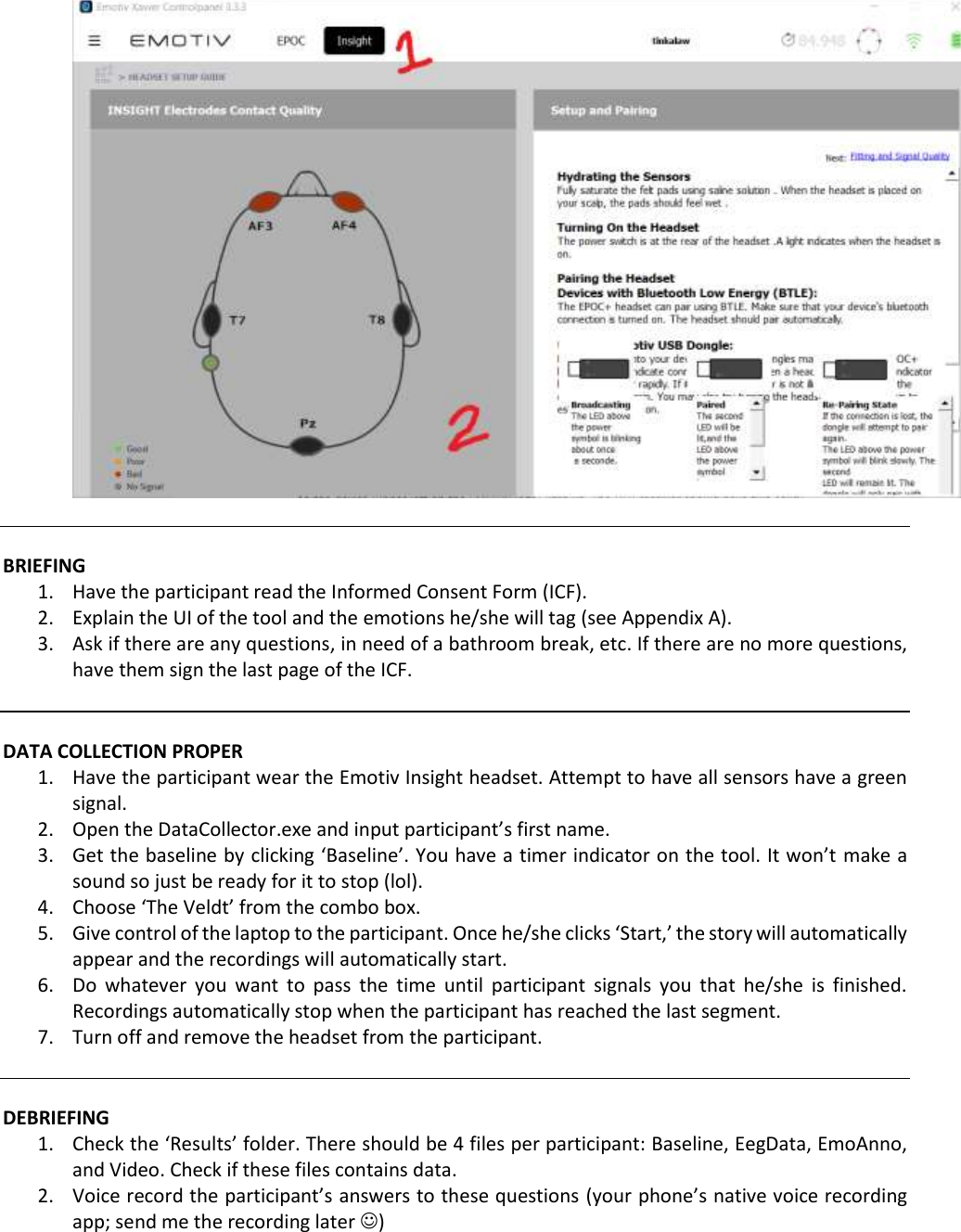 Page 2 of 5 - Data Collection Instructions