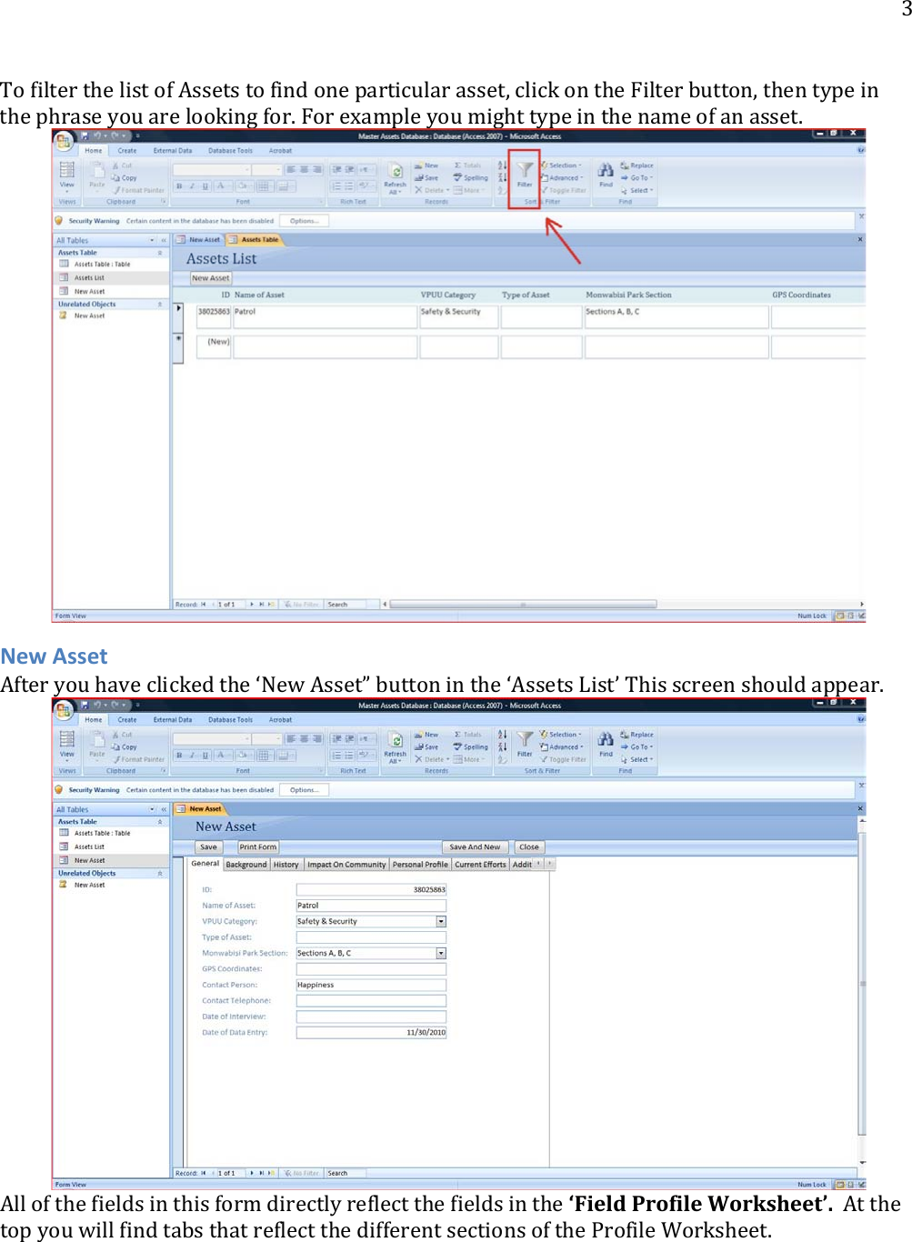 Page 3 of 9 - Database-Training-Manual