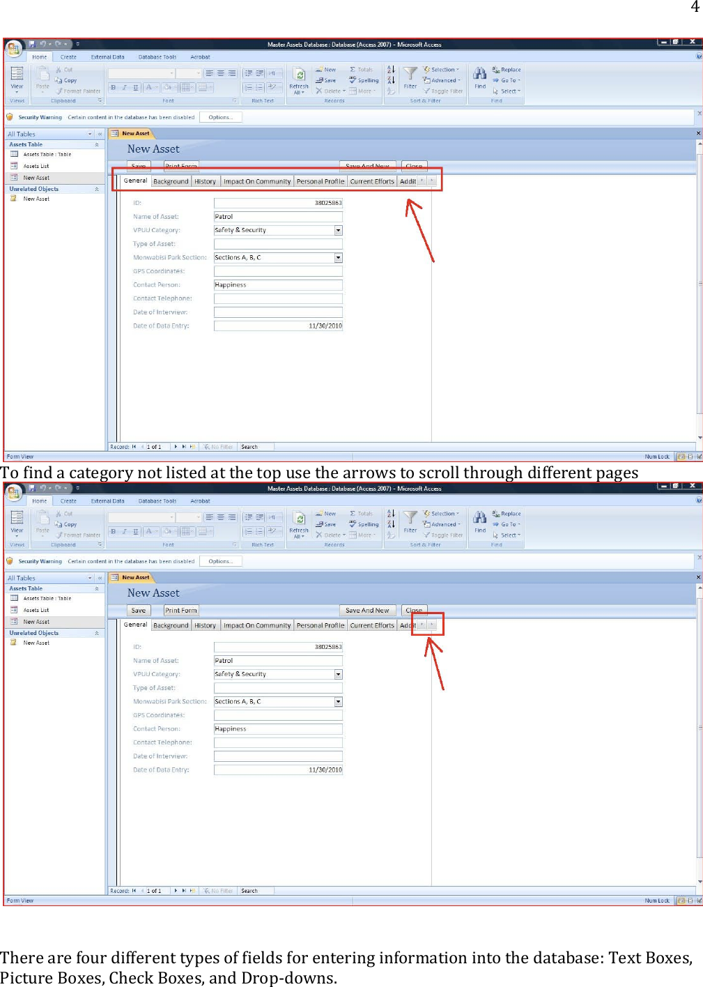 Page 4 of 9 - Database-Training-Manual