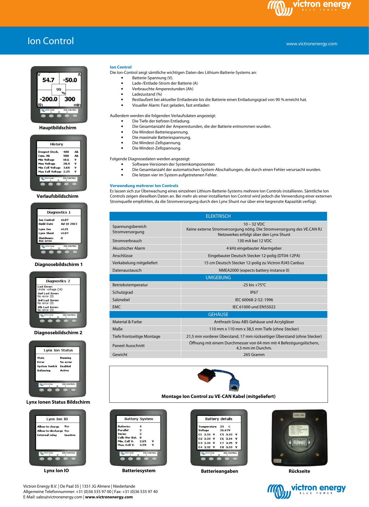 Page 1 of 3 - Datasheet - Ion Control Rev 03 DE Datasheet-Ion-Control-DE