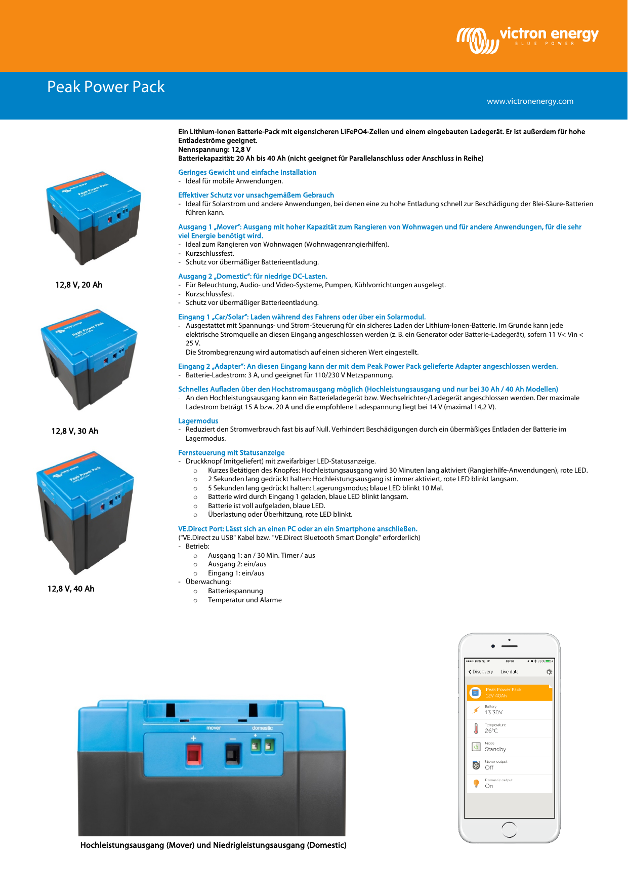 Page 1 of 2 - Datasheet-Peak-Power-Pack-DE