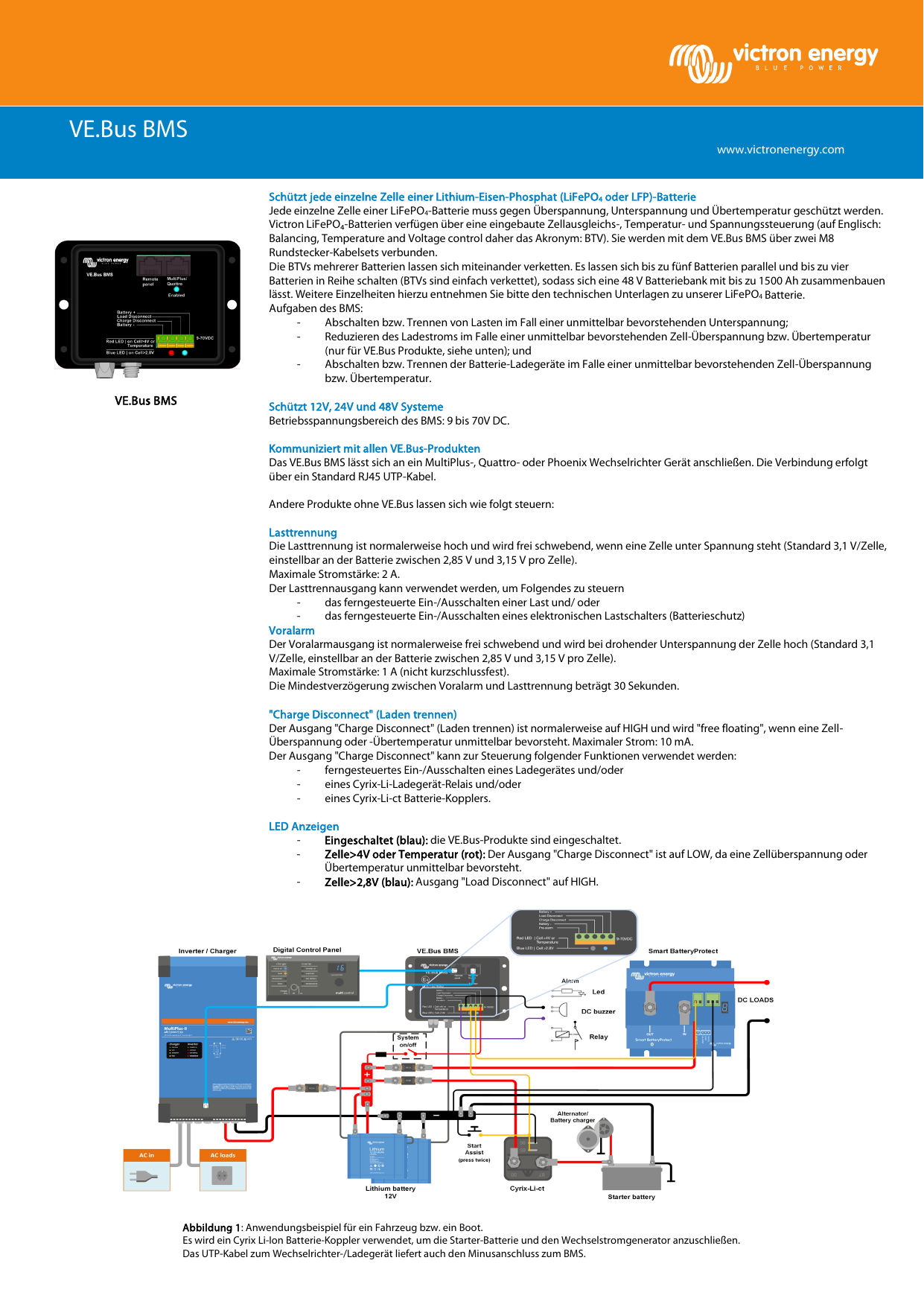Page 1 of 2 - Datasheet-VE-Bus-BMS-DE