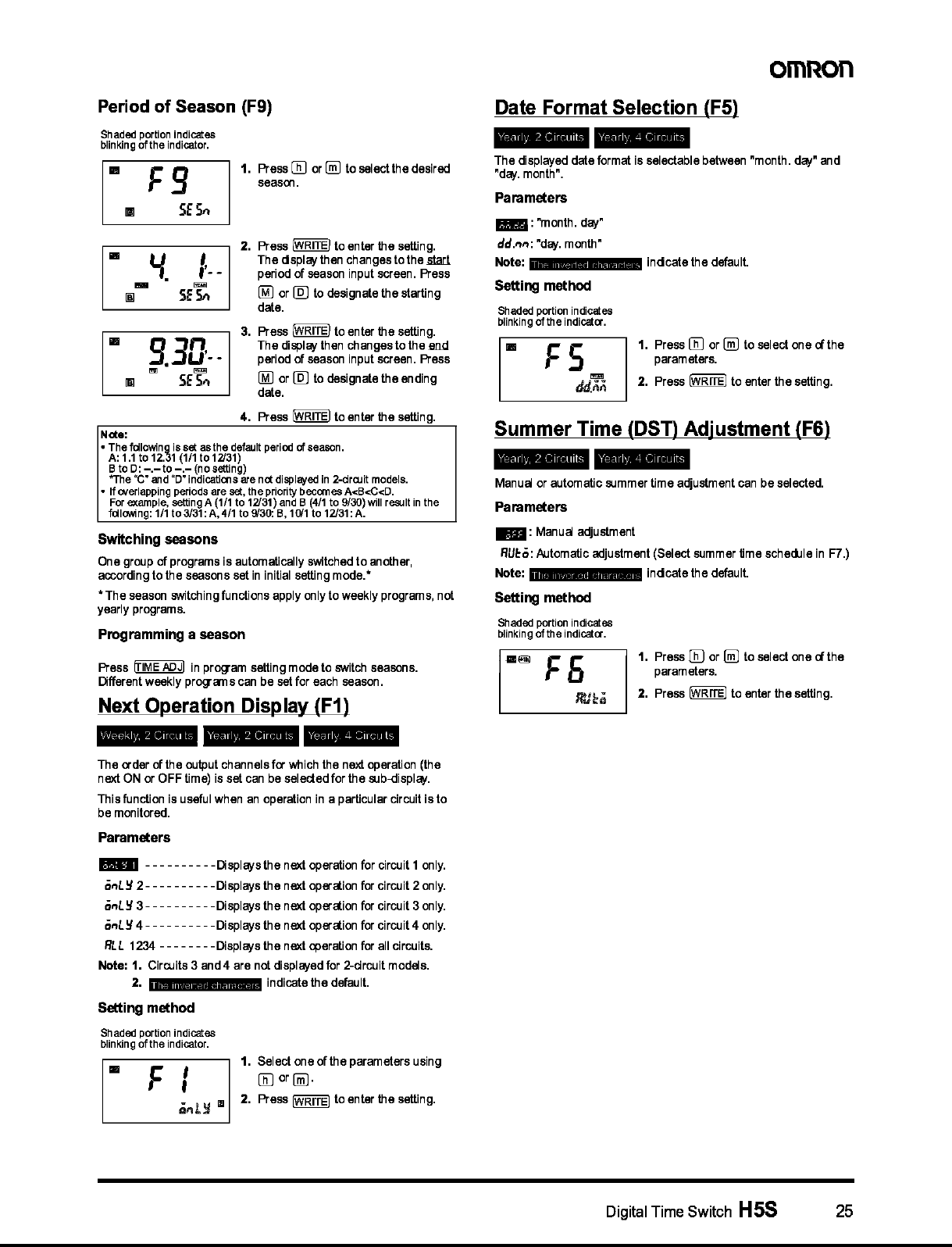 Dayton 2VJ58 timer manual
