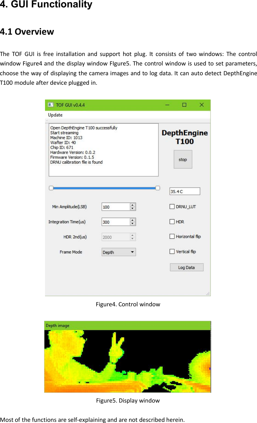 Page 3 of 8 - Depth Engine T100 User Manual-v1.1