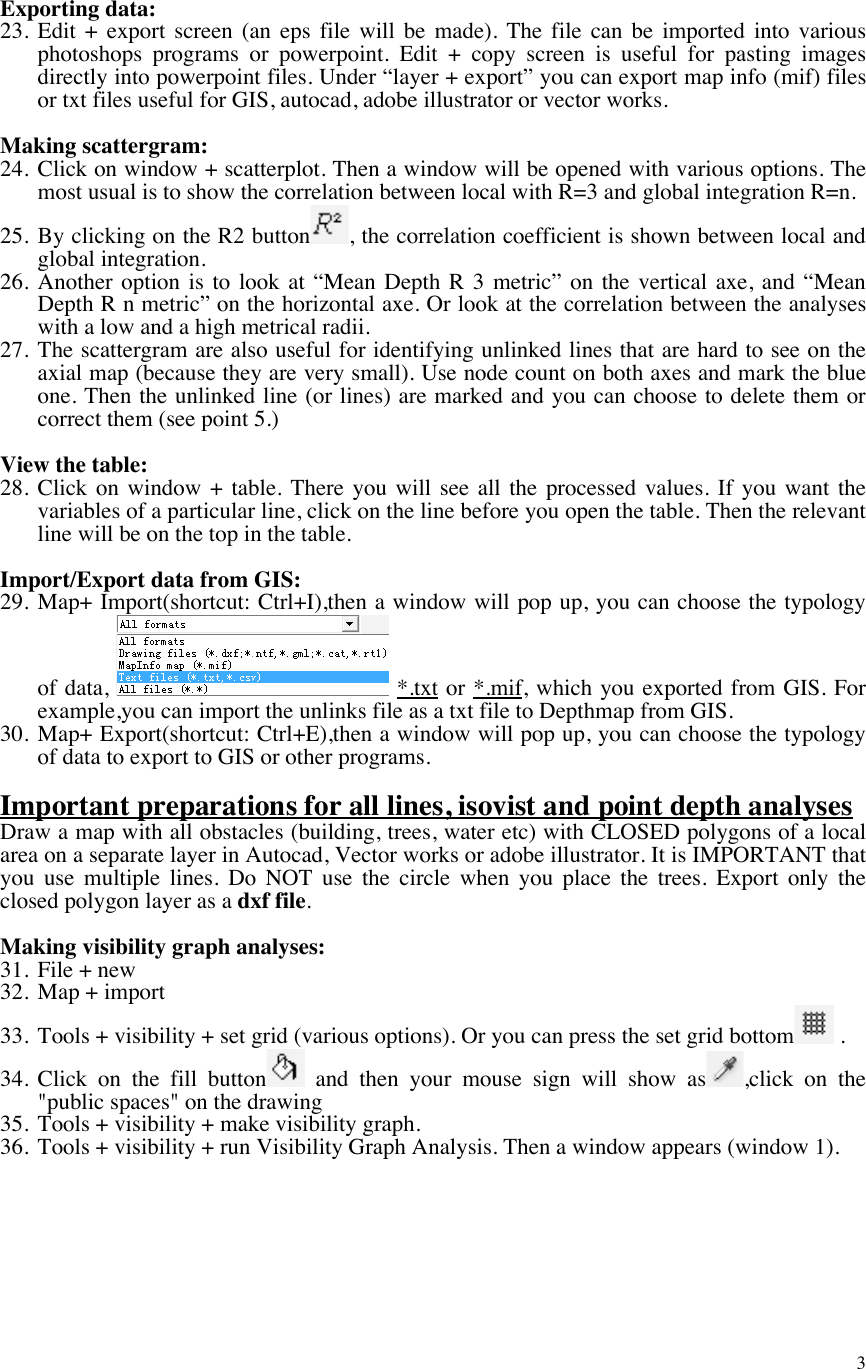 Depthmap Manual For Dummies v13