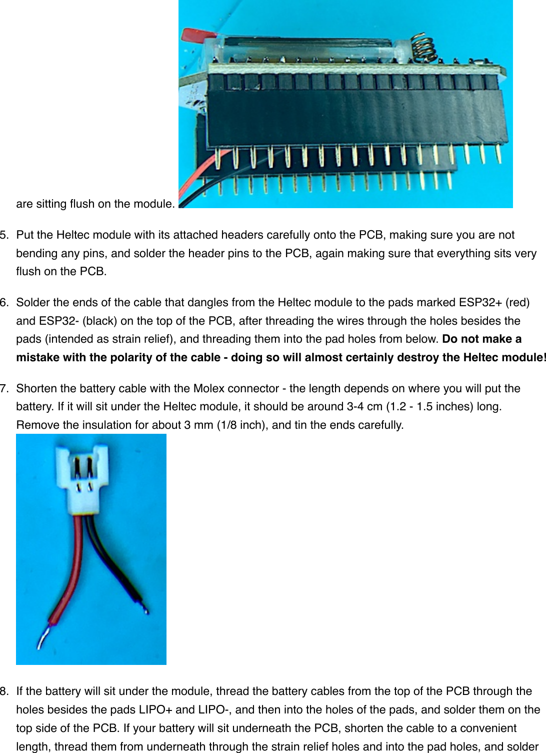 Page 4 of 11 - Detailed Assembly Instructions