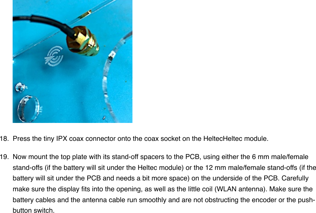 Page 7 of 11 - Detailed Assembly Instructions