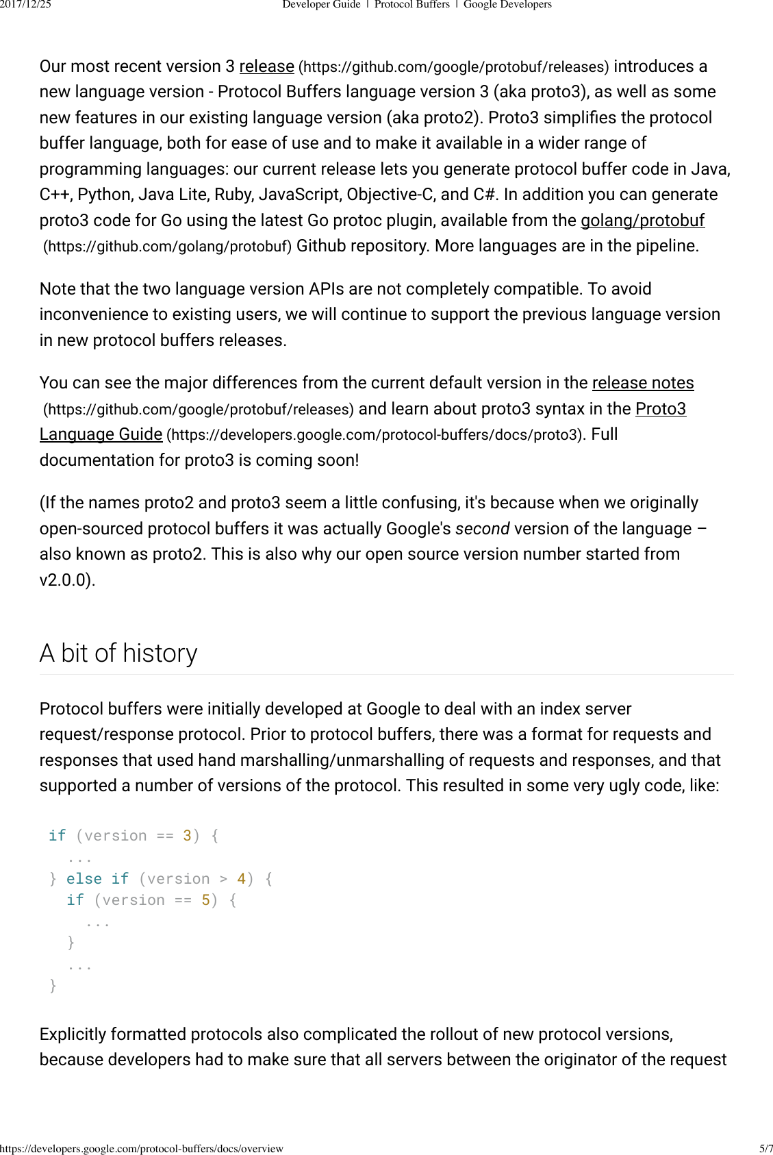 Page 5 of 7 - Developer Guide