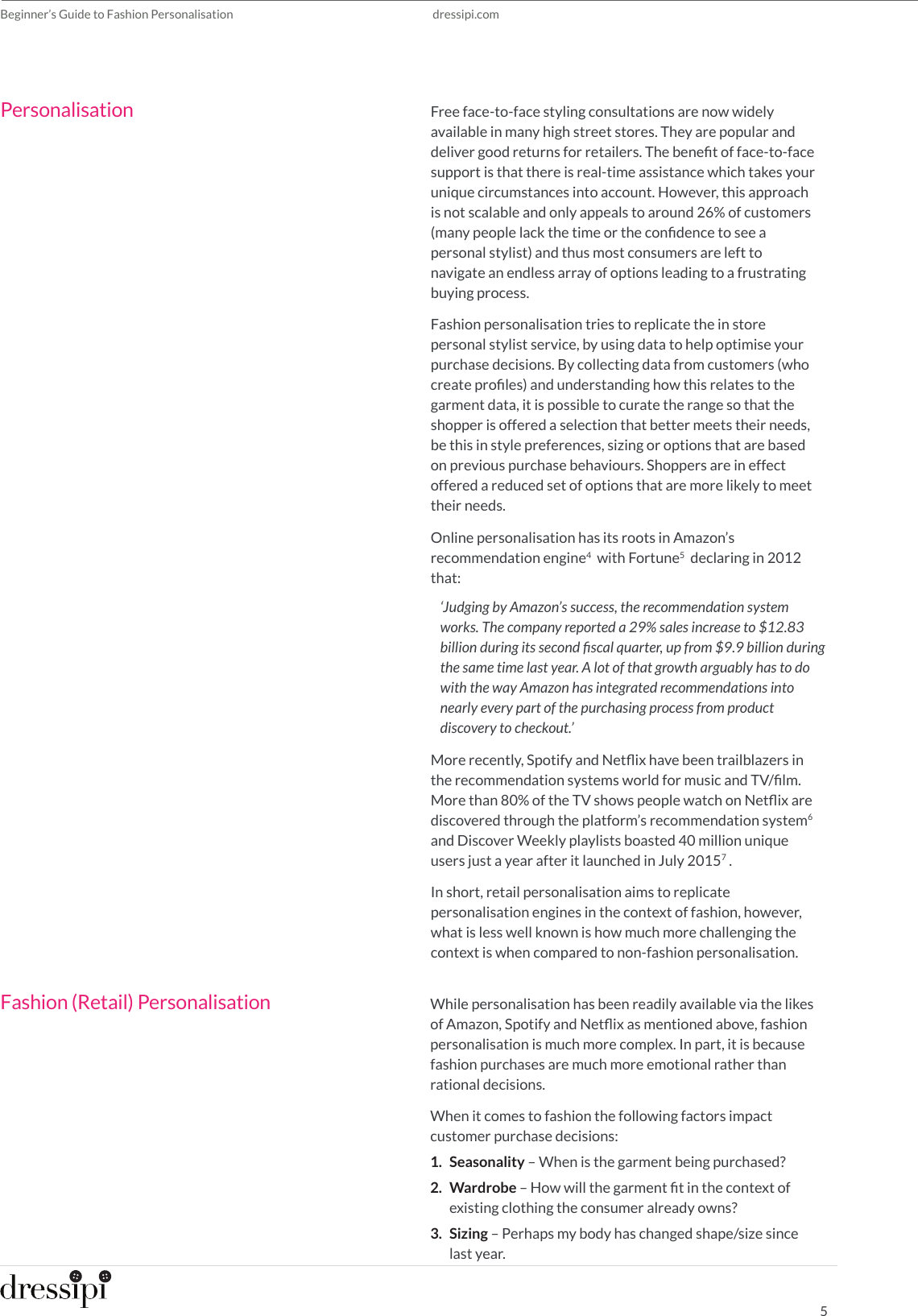 Page 5 of 10 - Dressipi-Whitepaper-Beginner's-Guide-To-Fashion-Personalisation