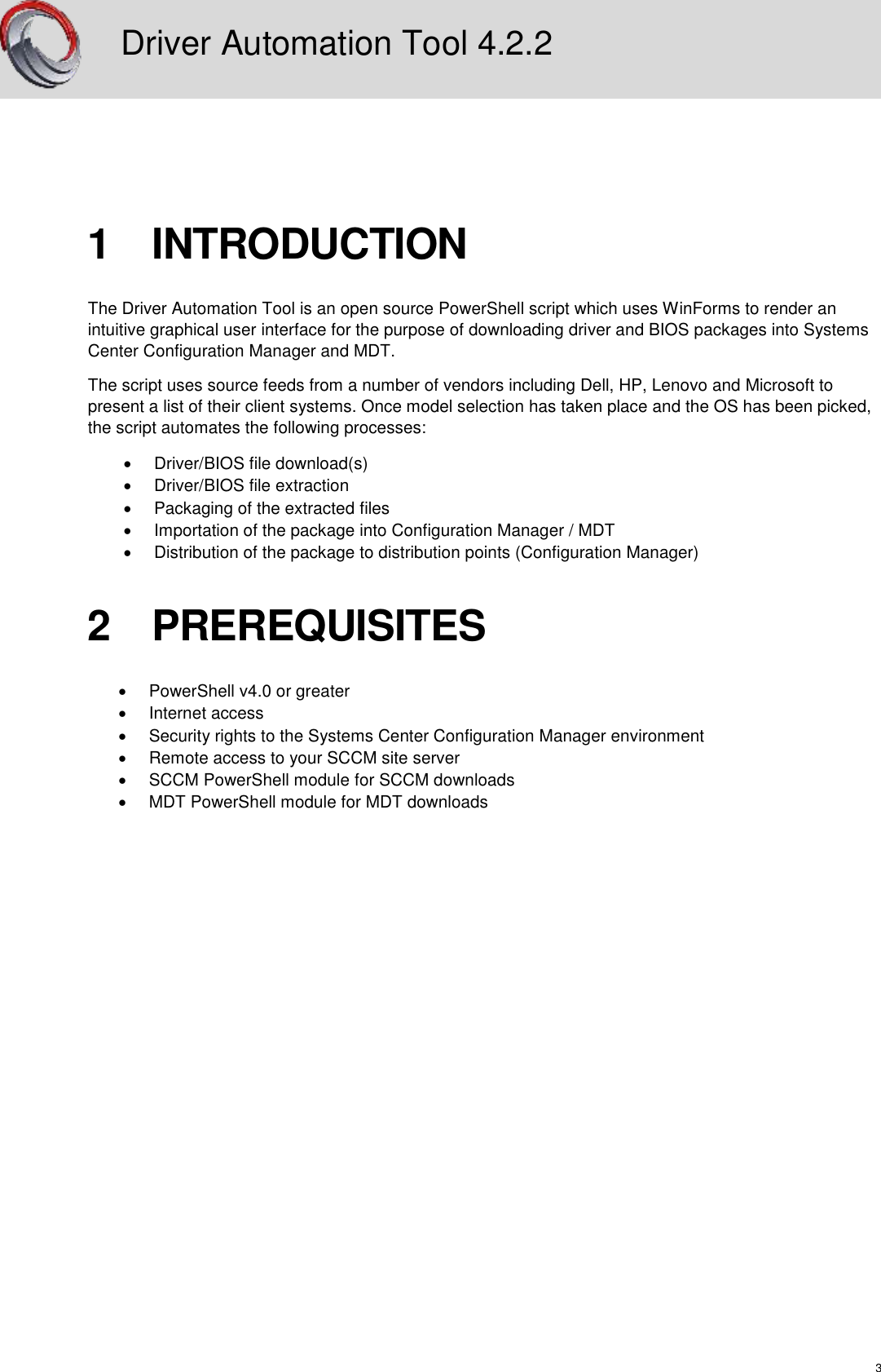 Page 3 of 9 - Driver Automation Tool-User Guide