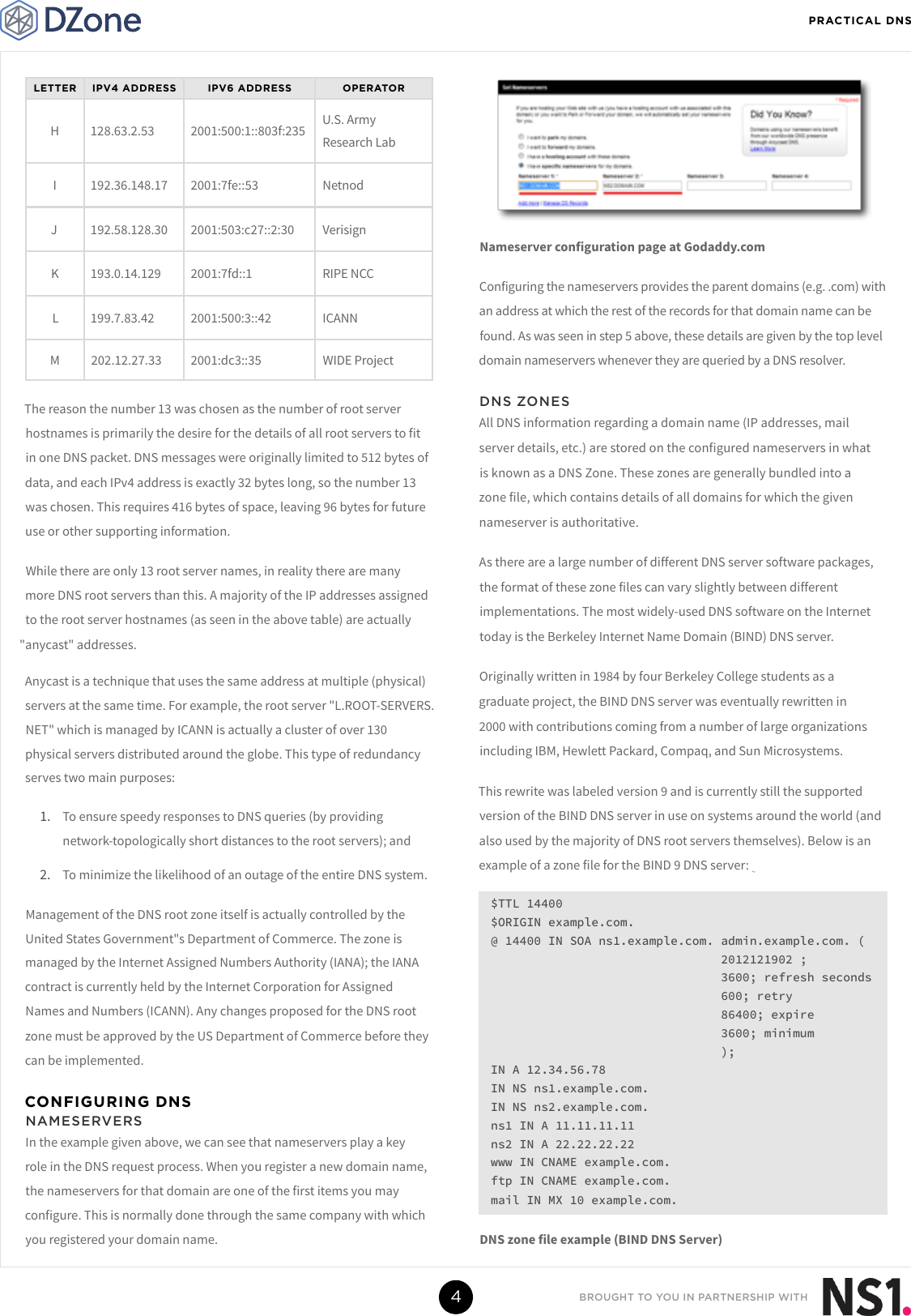 Page 4 of 9 - Dzone-Refcard-Practical-DNS-Guide