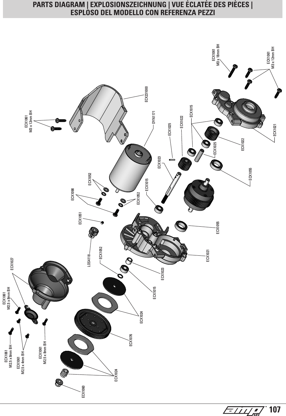 Page 7 of 8 - ECX03034-Exploded View- View