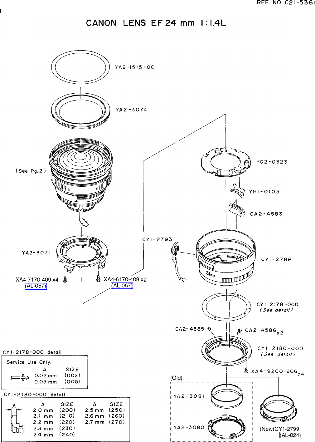Page 2 of 8 - EF 24 1.4 L USM
