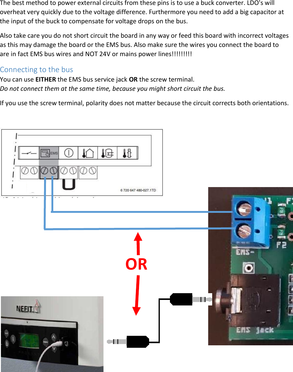 Page 3 of 3 - EMS Bus Interface Board Manual V0.9