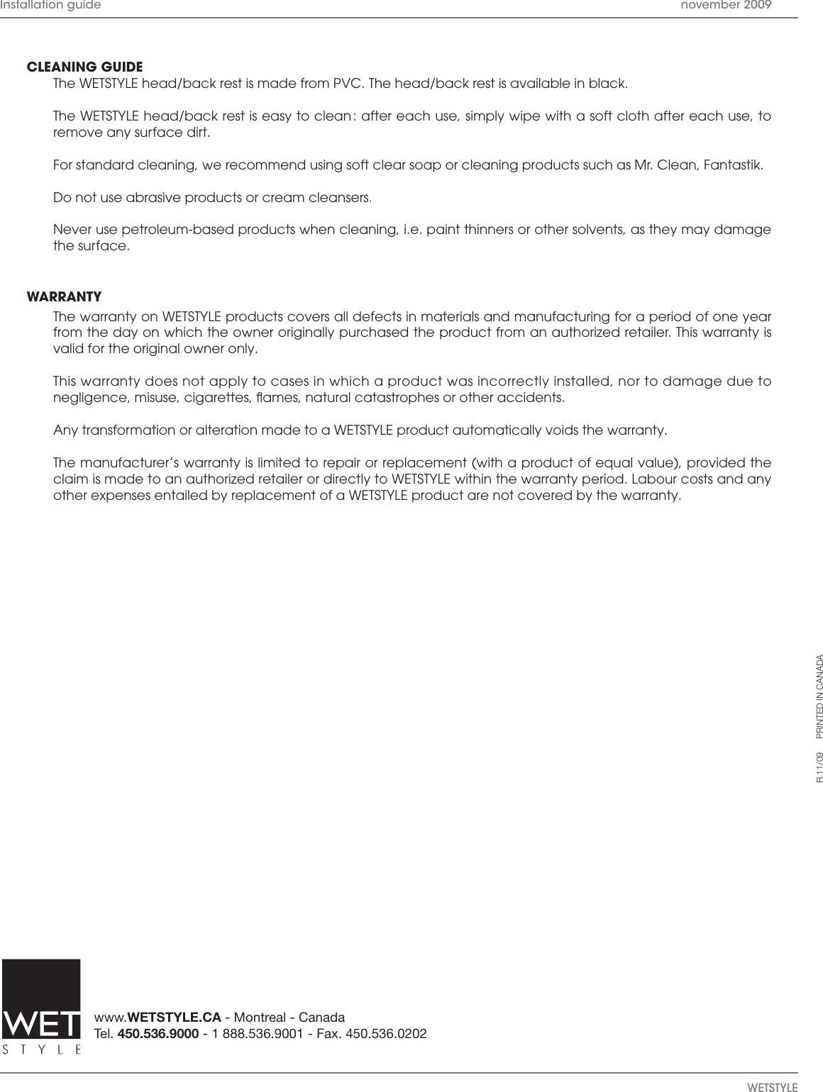 Page 2 of 2 - ENG-Inst Guide Headback Rest