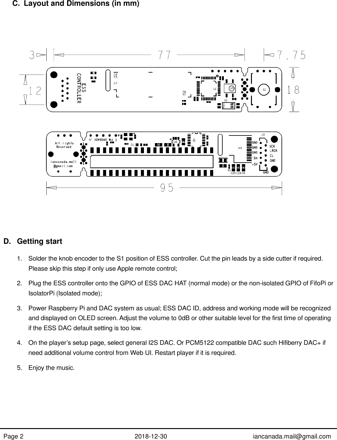 Page 2 of 11 - ESScontroller Manual