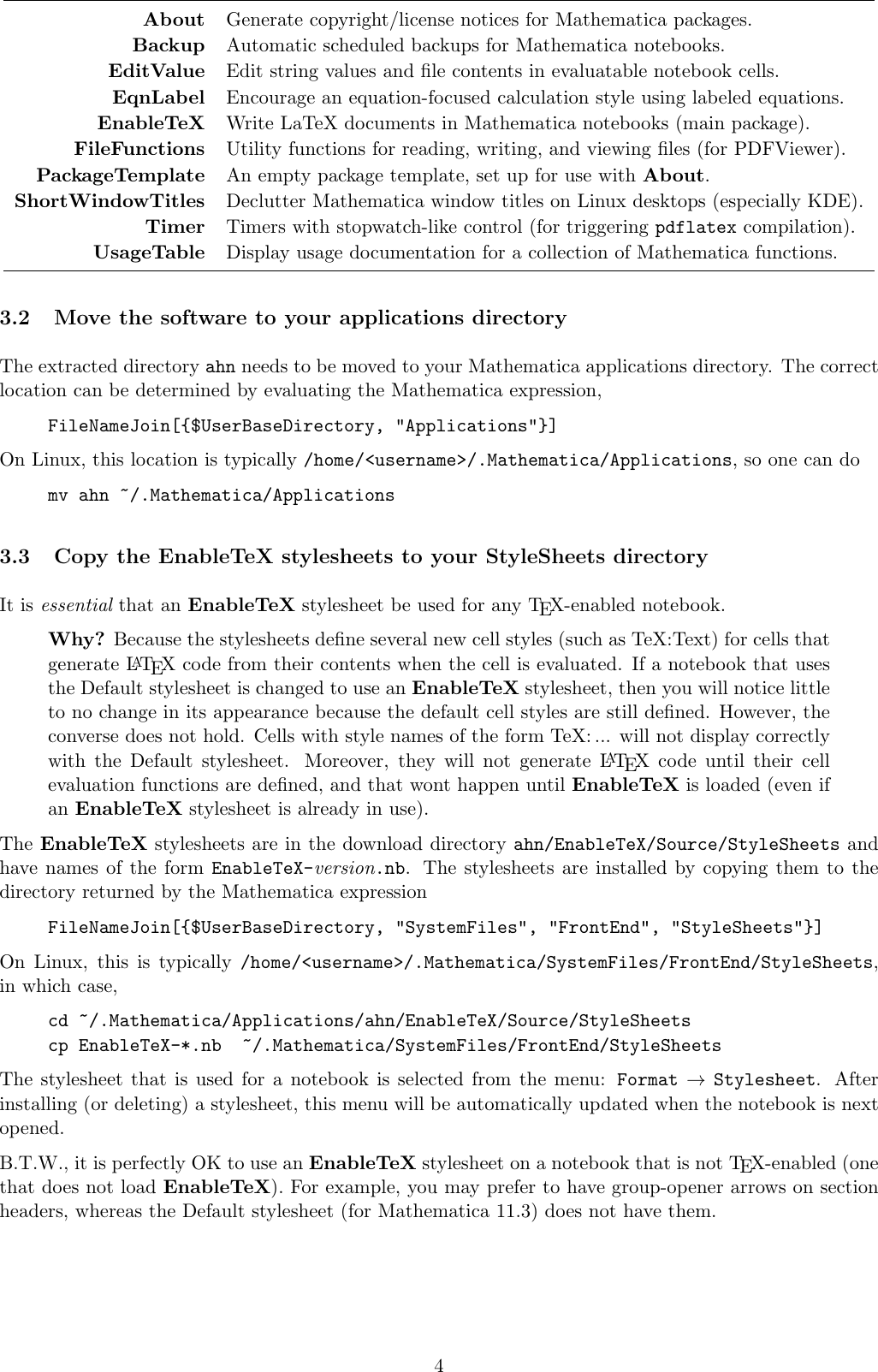 Page 4 of 11 - Enable Te X-User Guide