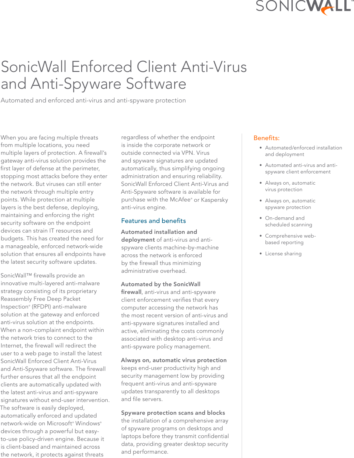 Page 1 of 3 - Enforced-Client-Antivirus-Antispyware