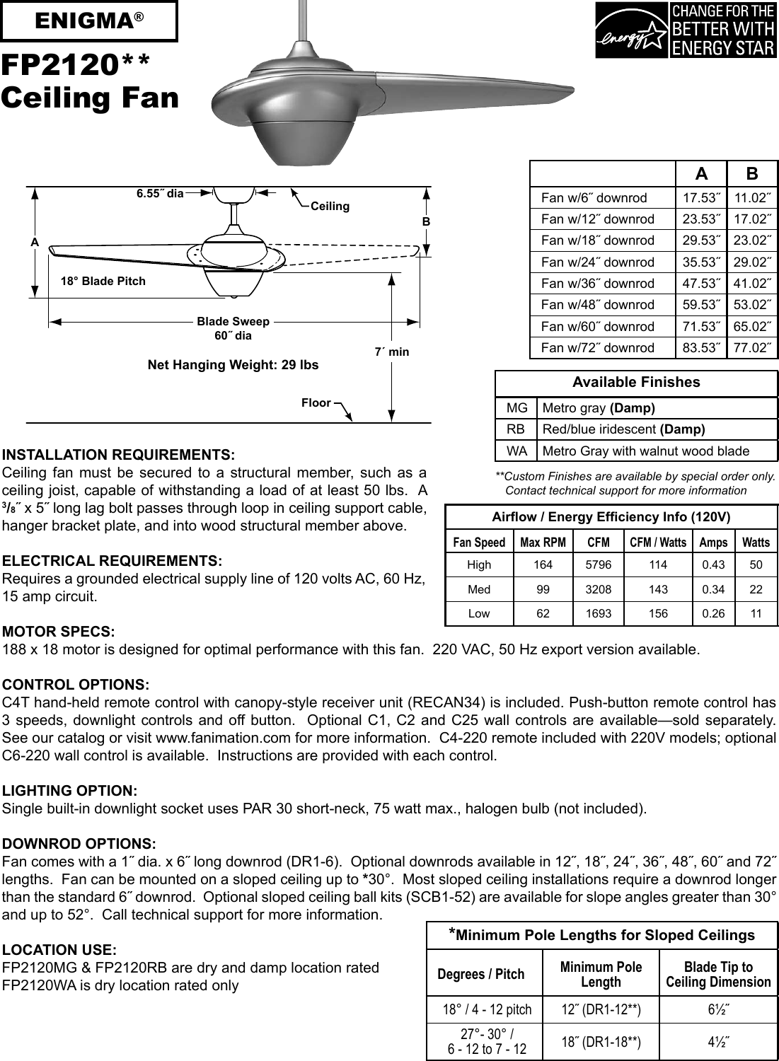 Page 2 of 3 - Enigma Spec Sheet
