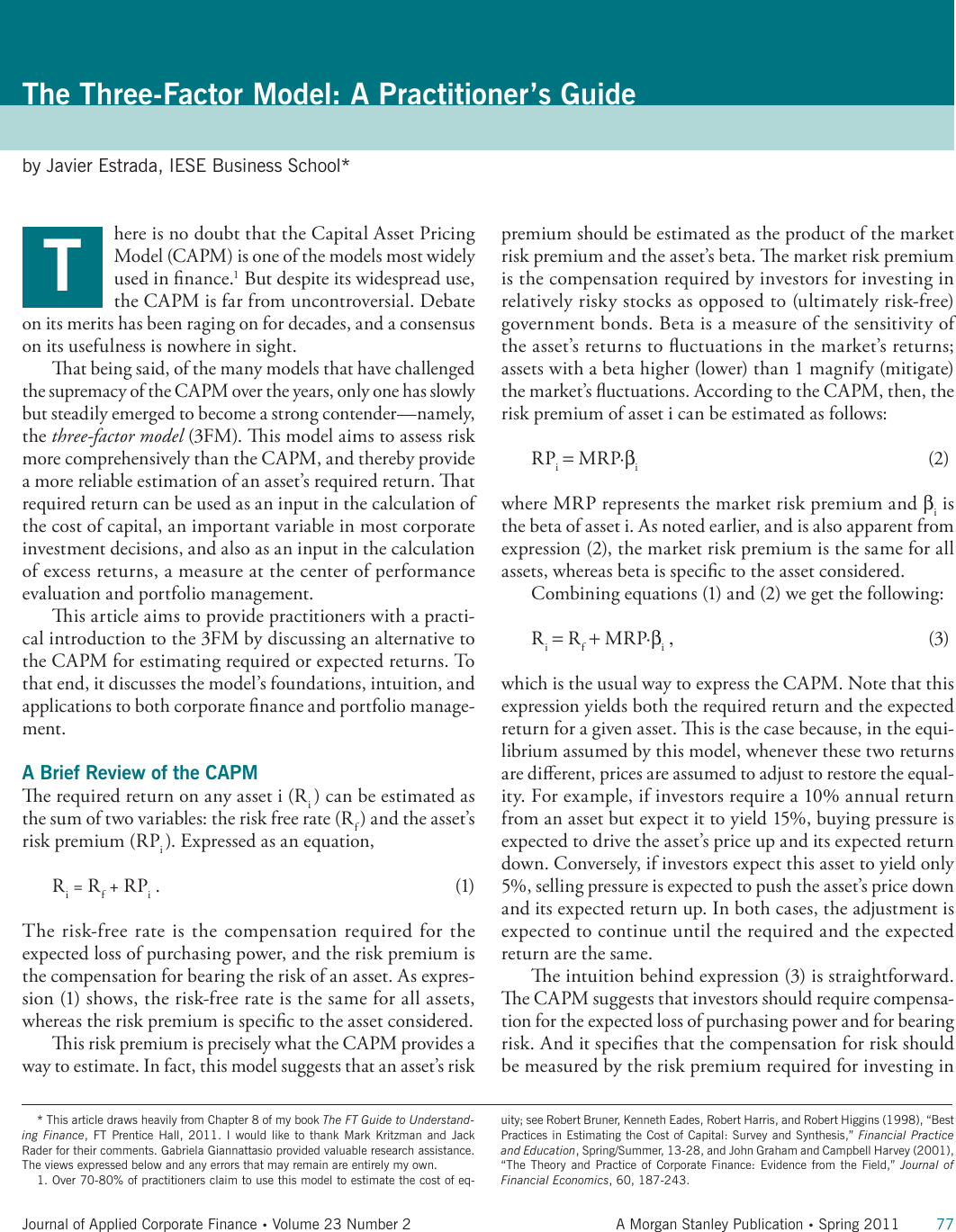 Page 2 of 10 - Estrada - 2011 The Three Factor  A Practitioner's Guide