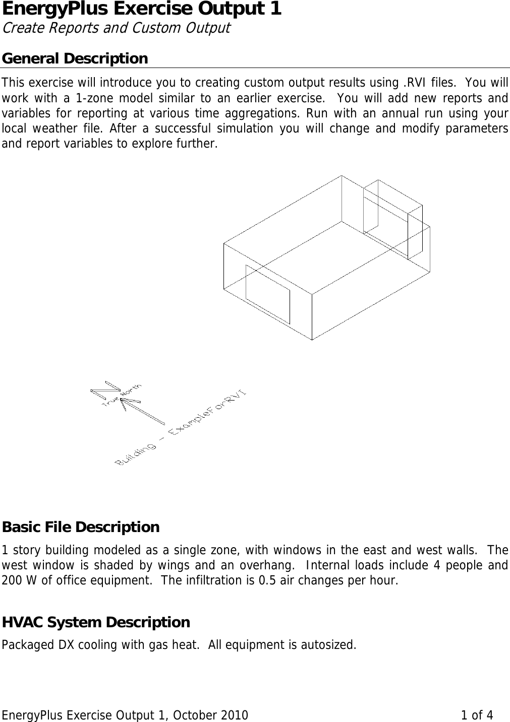 Page 1 of 4 - ExerciseOutput1 Instructions Exercise Output1