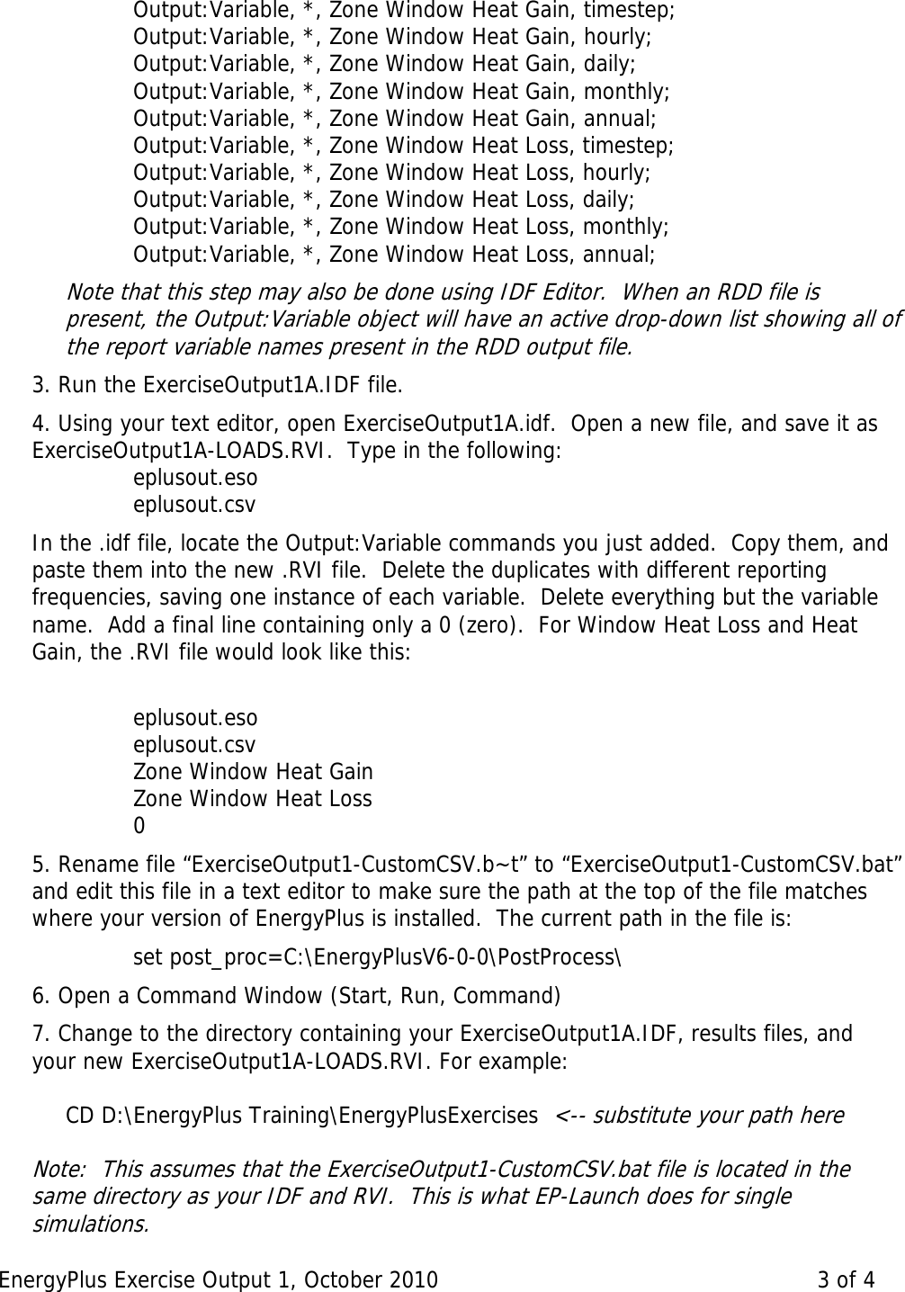 Page 3 of 4 - ExerciseOutput1 Instructions Exercise Output1