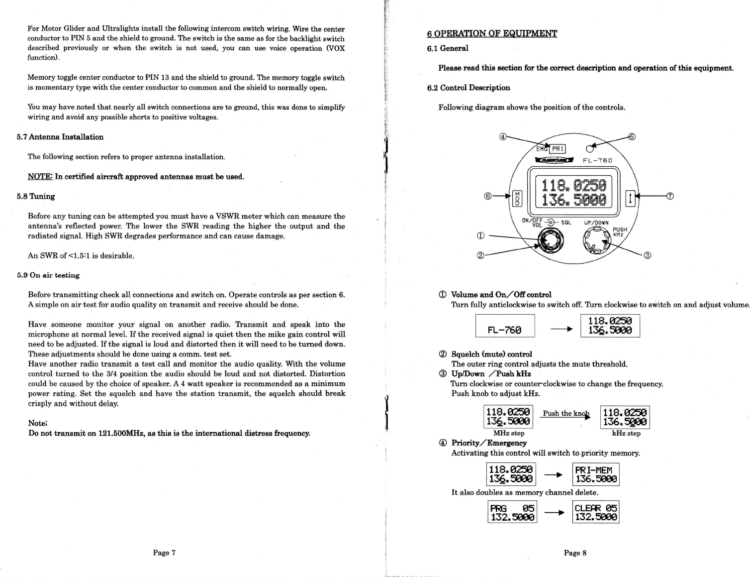 Page 5 of 9 - Full Page Fax Print FL-760 Manual