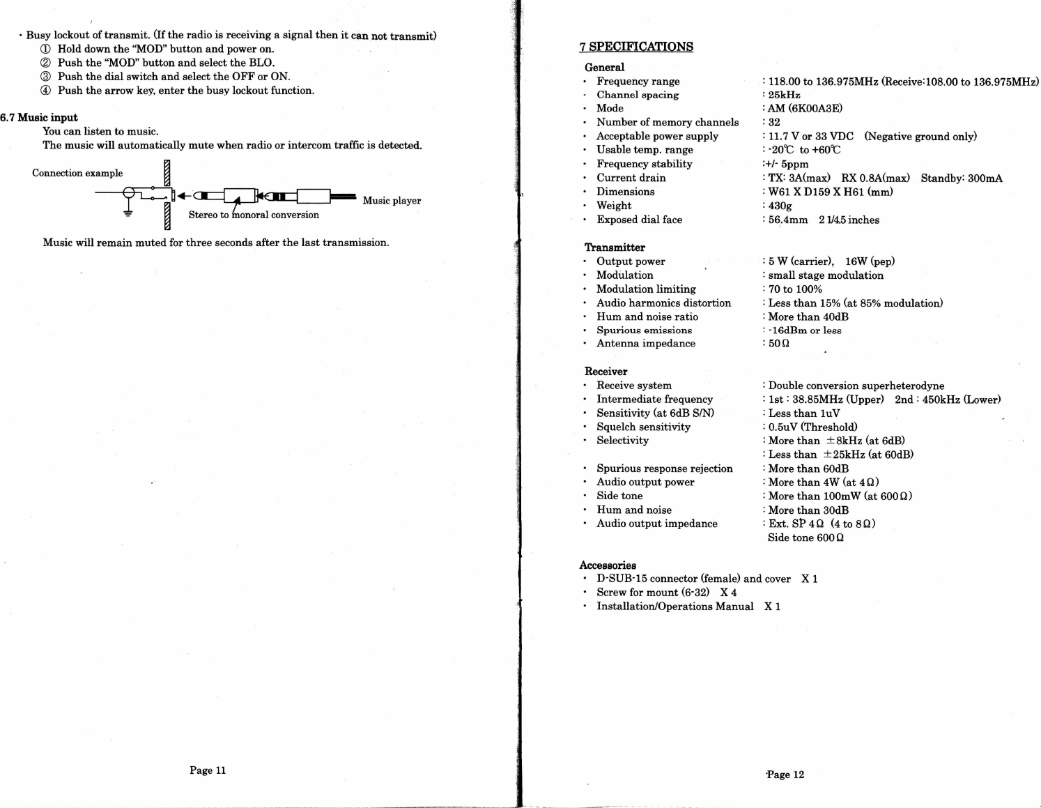 Page 7 of 9 - Full Page Fax Print FL-760 Manual