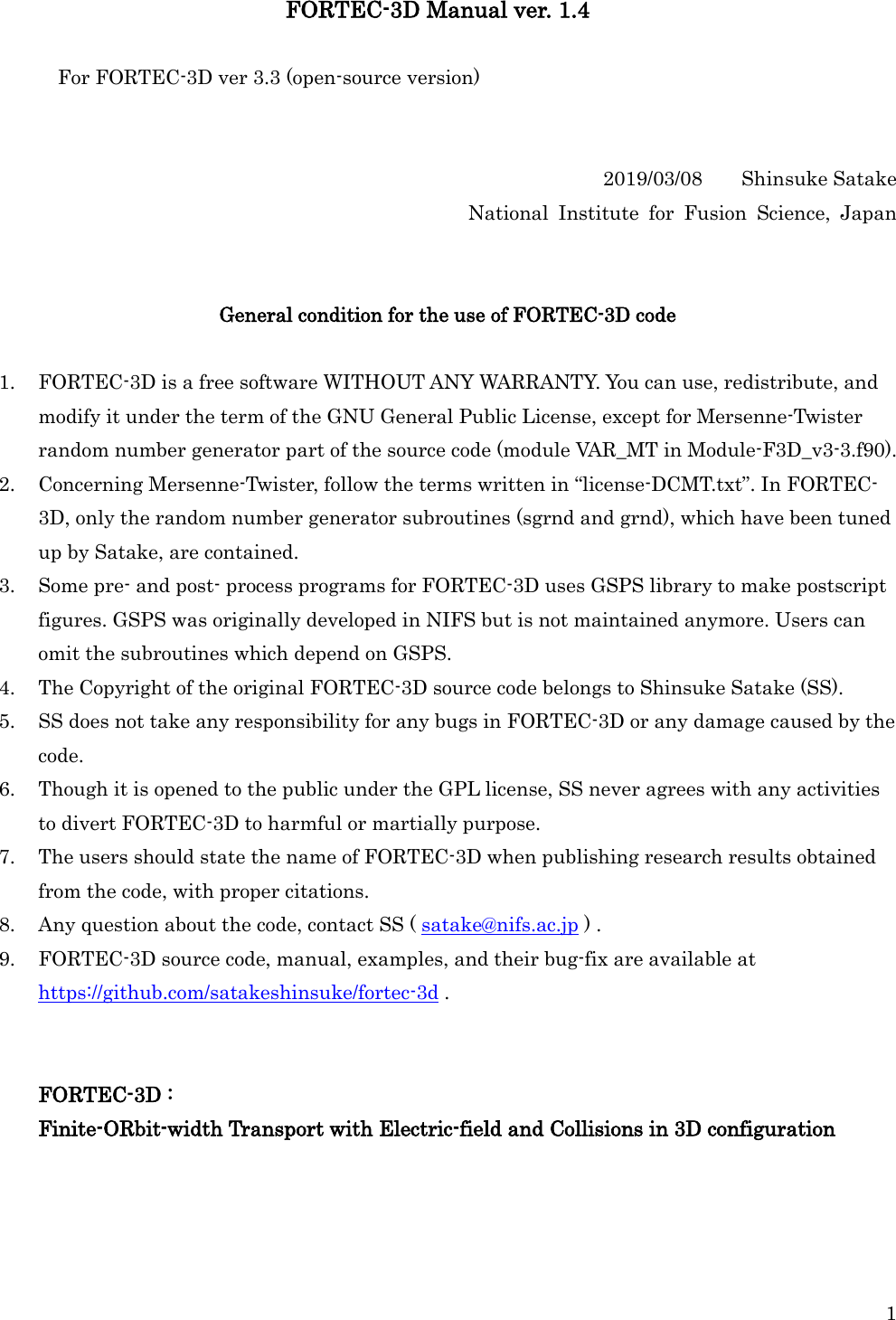 Fortec 3d Manual V1 4