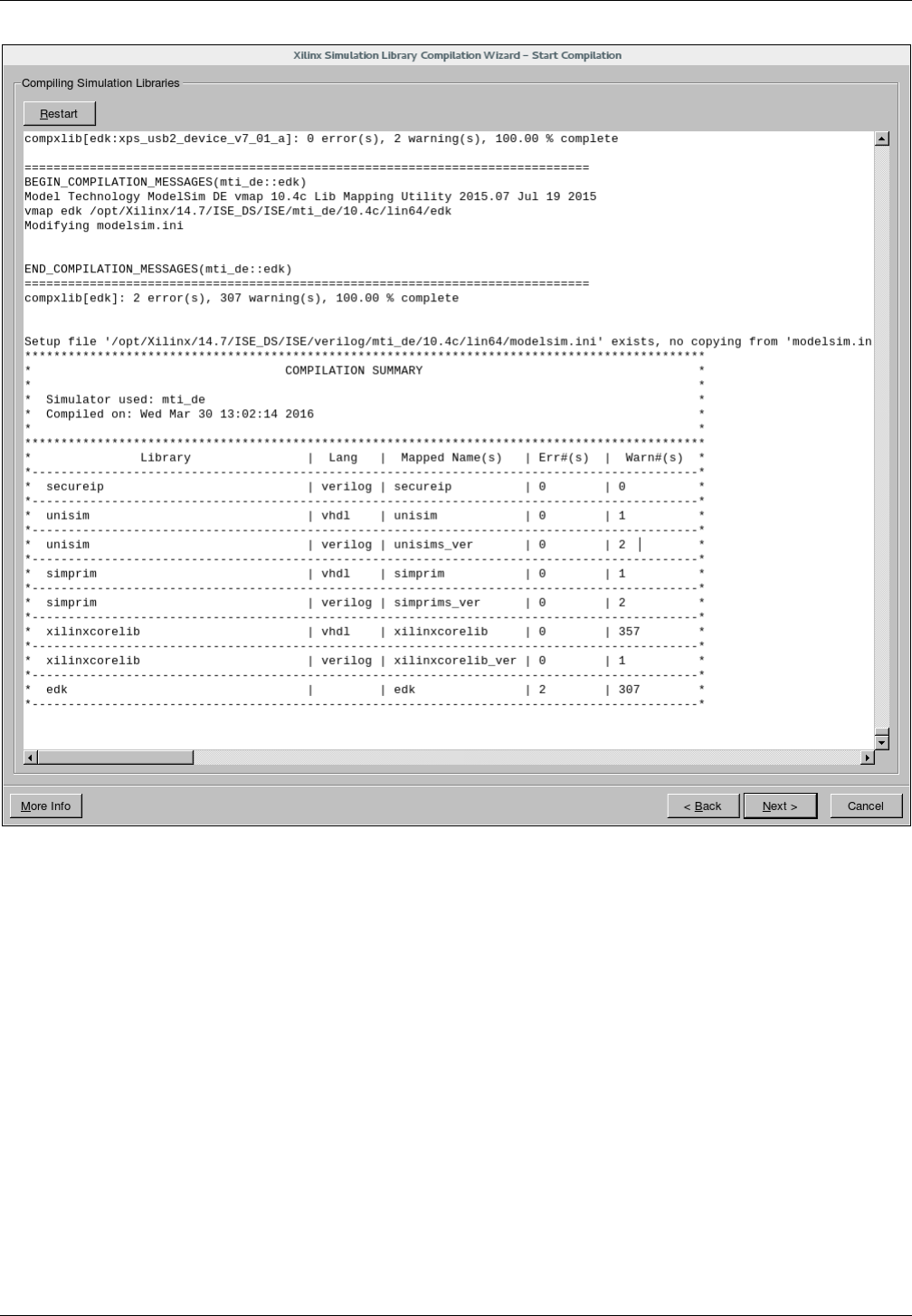 modelsim pe vs se vs de