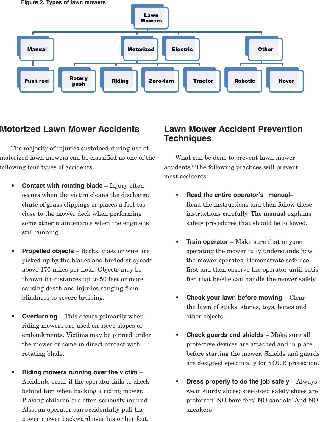 Page 2 of 4 - Lawn Mower Safety - FSA1005  !! FSA-1005
