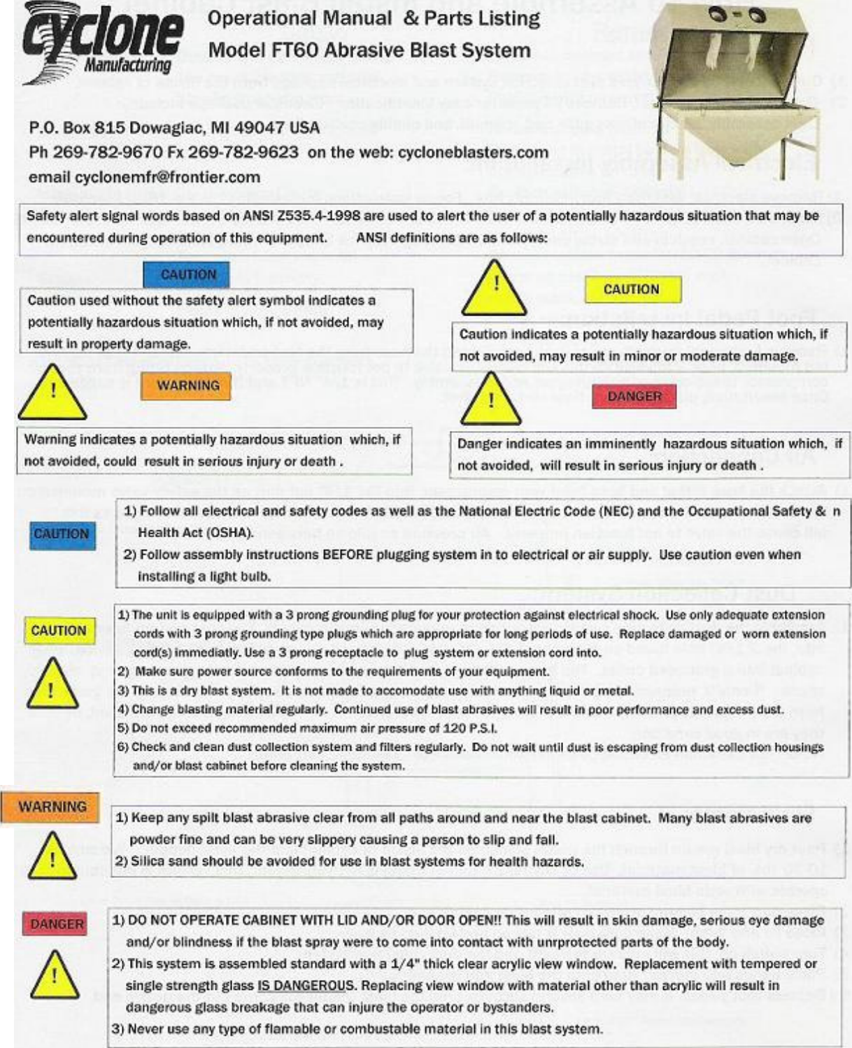 Page 1 of 4 - Microsoft  - FT60 FT6035_manual FT6035 Manual