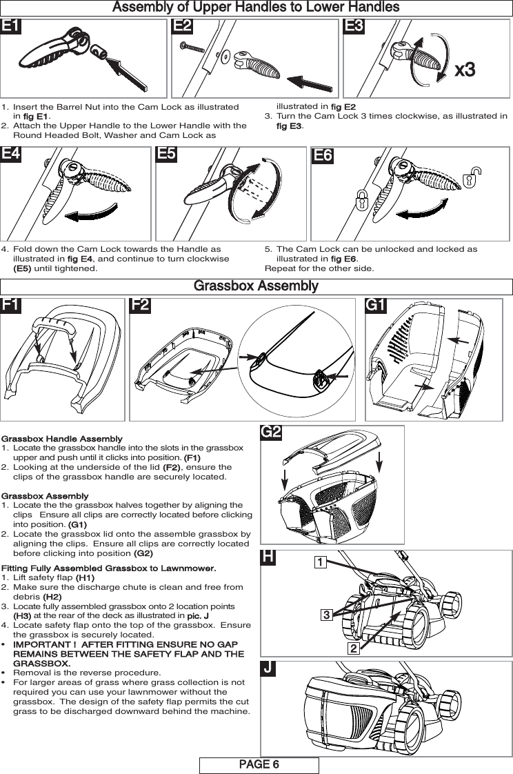 Page 7 of 12 - OM, Flymo, Multimo 340XC, 360, 360XC, 420, 420XC, 966957601, 966959299, 966959101, 966953899, 96  !! Flymo-12