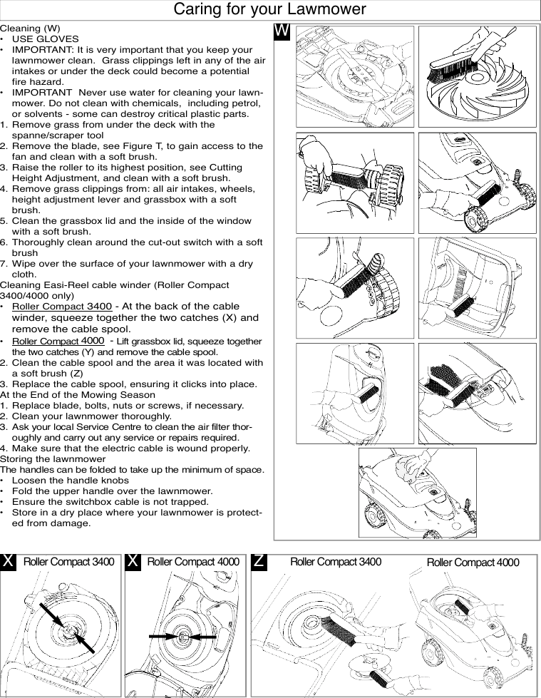 Page 7 of 9 - OM, Flymo, Roller Compact 3400/340/400/4000, 964440401, 964440601, 964340301, 964340401, 2006-07, Lawn Mower  !! Flymo-23