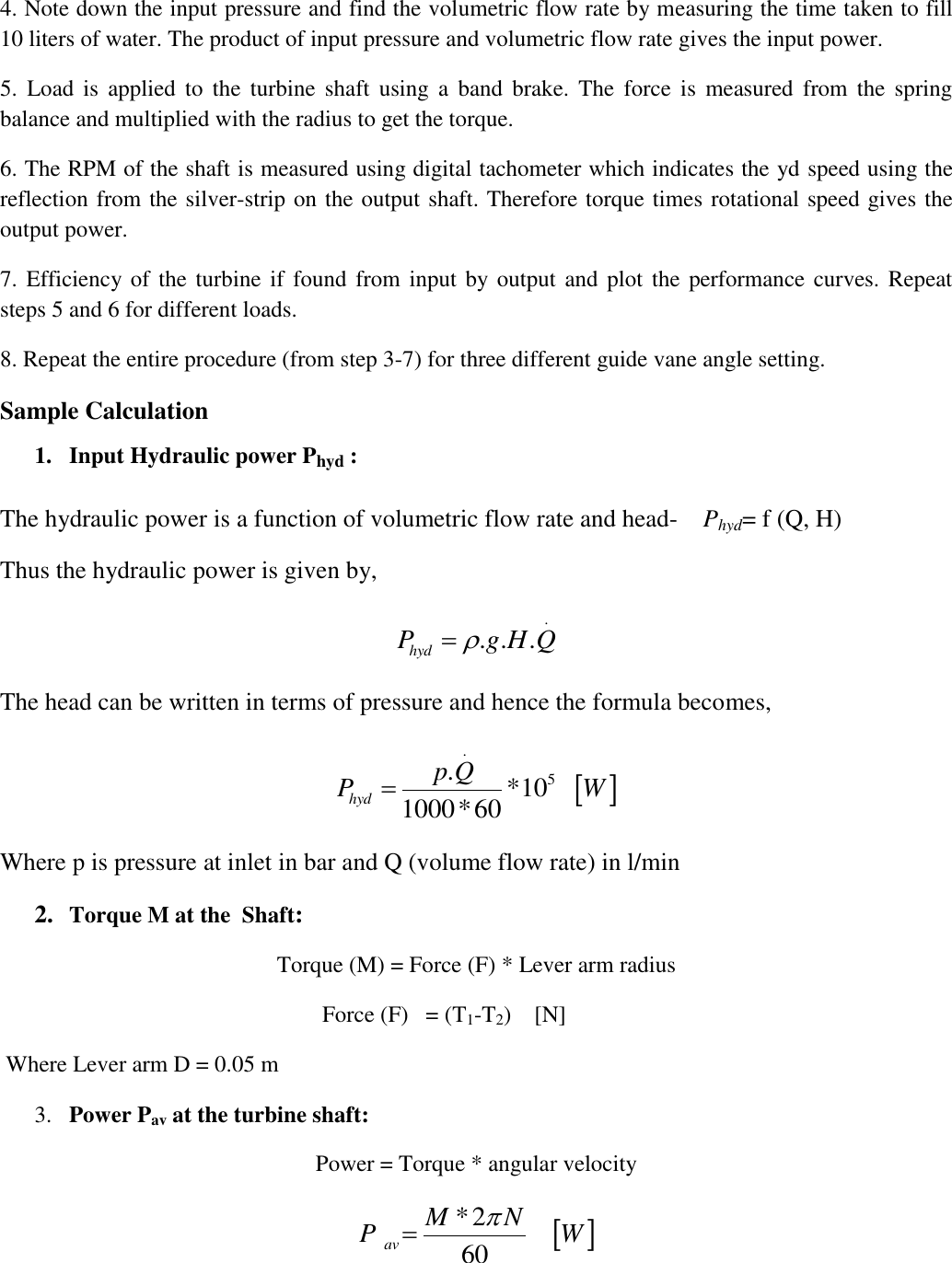 Page 4 of 6 - Francis Turbine Manual