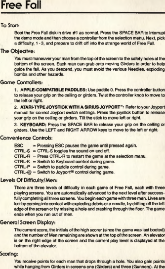 Page 2 of 4 - Freefall Free Fall Manual