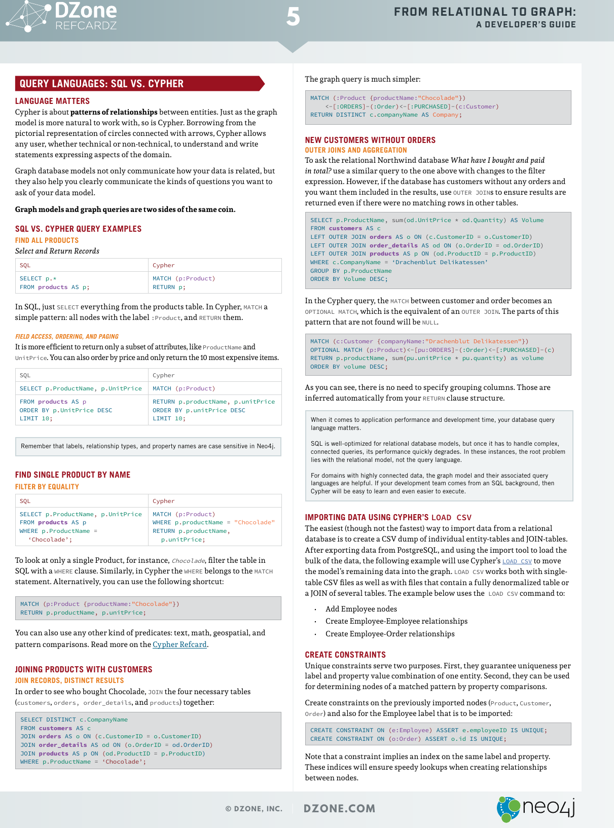 Page 5 of 8 - From Relational To Graph A Developers Guide
